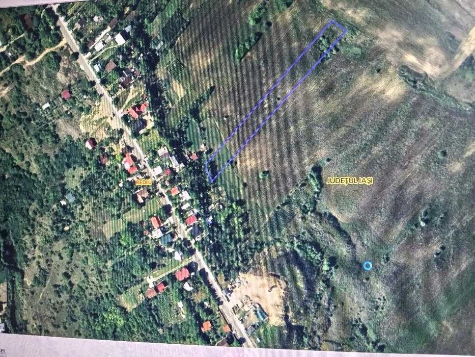 Teren extravlan Rediu 11 euro mp