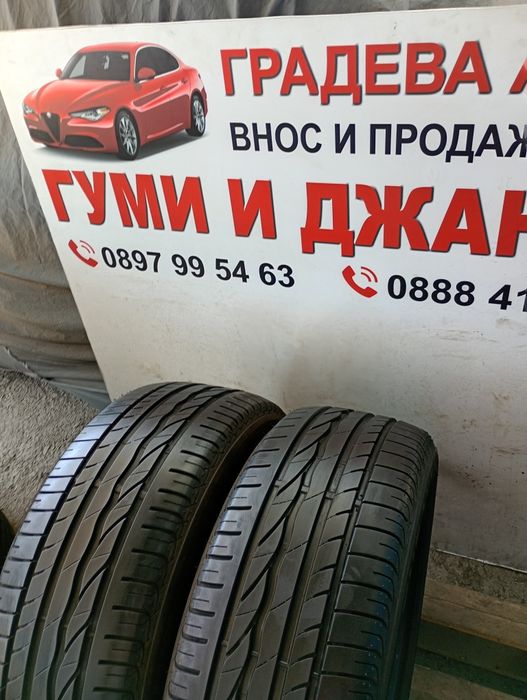 Топ състояние 2бр.235/55/17 Bridgestone dot1924