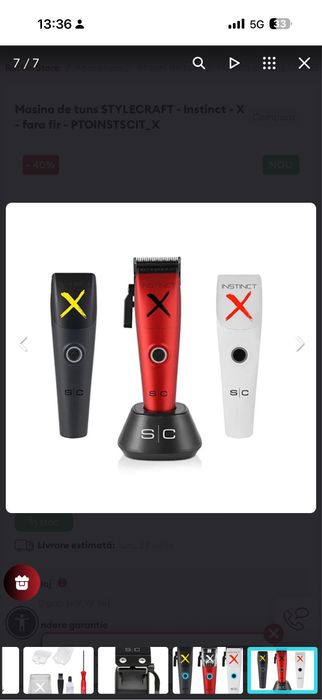 Vand masina de tuns