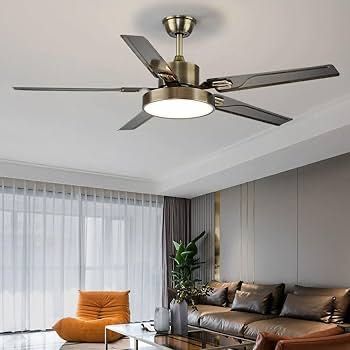 Люстра-вентилятор LED