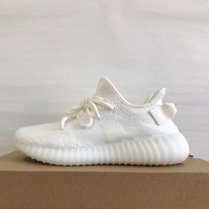 Adidasi Yeezy 350 V2 White Albi