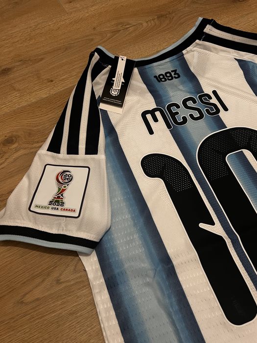 Tricou de Fotbal Nationala Argentinei  Argentina Messi 10 World Cup 2026 Marime L