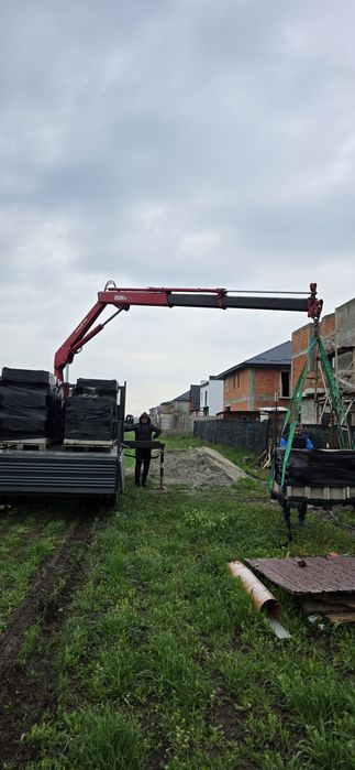 Servicii transport cu macara