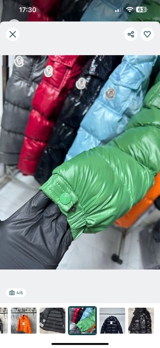 Geaca barbat negru/orange -  Size 6