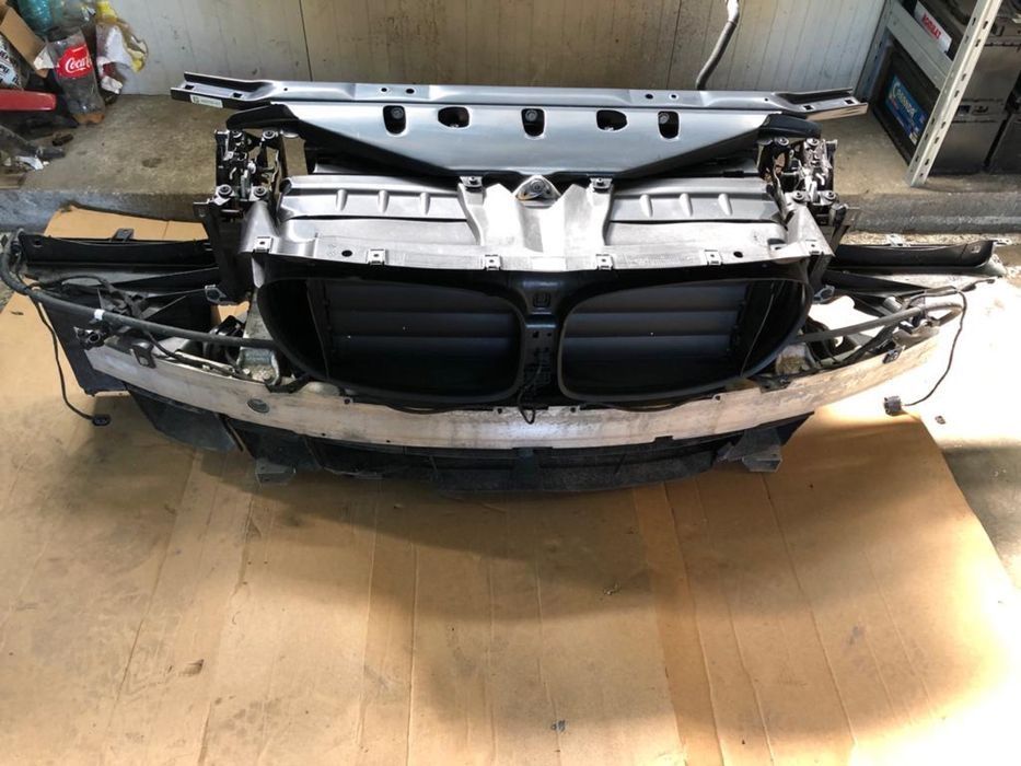 Tragar trager complet bmw F01 F02 LCI Facelift 750xd 381hp  F02 radiatoare racire armatura N57 radiator lonjeroane hota pompa suplimentară apă antigel răcire