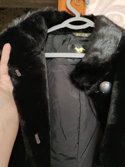 Шуба мех новая размер хл маломерка