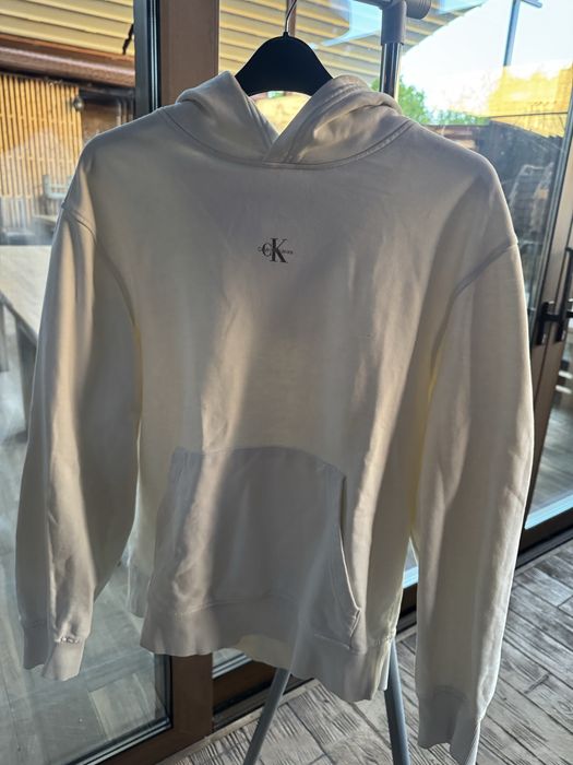 Calvin Klein-Hoodie Cream