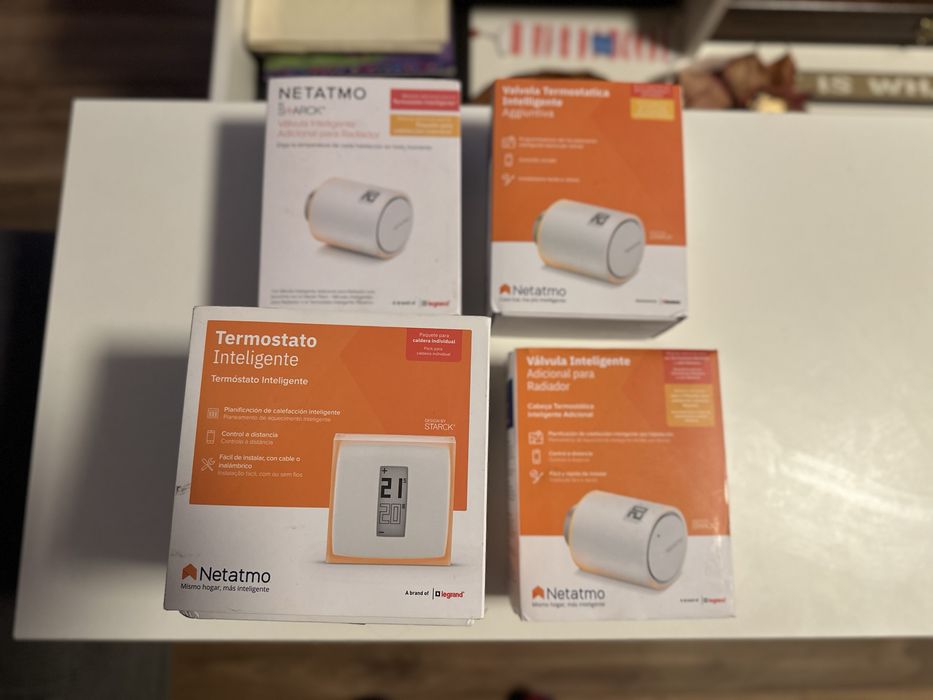 Netatmo Smart Kit+3 Smart Radiator Valves-смарт термо глави, термостат