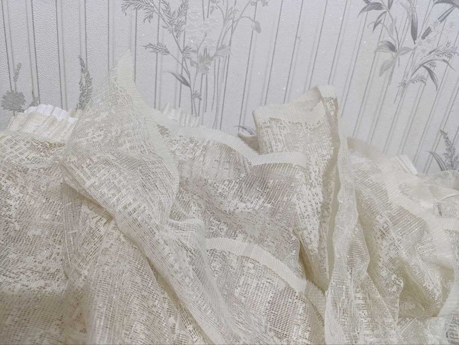 Тюль и шторы качественные.