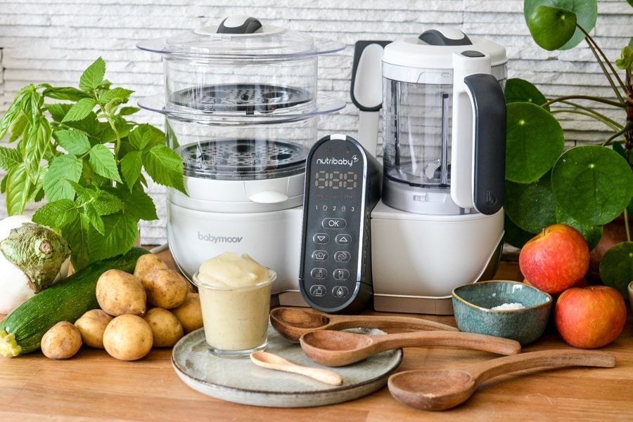 Пароварка-блендер Babymoov Nutribaby+ (почти новая)