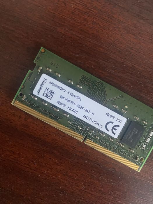 RAM 8GB 1RX8 PC4-3200AA-SA2-11(1 buc) si  8GB 1RX8 PC4-2666V-SA2-11