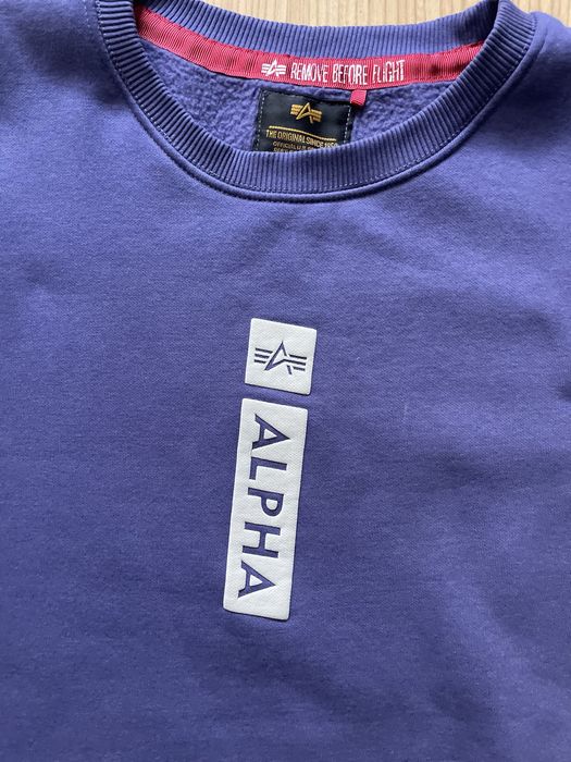 ALPHA INDUSTRIES / мъжка блуза/фланела XL/XXL