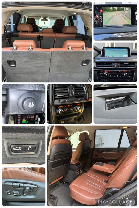 Bmw-X5,   x- drive, 7Locuri, 3.0 cmc,  Euro6 , Bi- xenon- Led- webasto- Navi- Head-up
