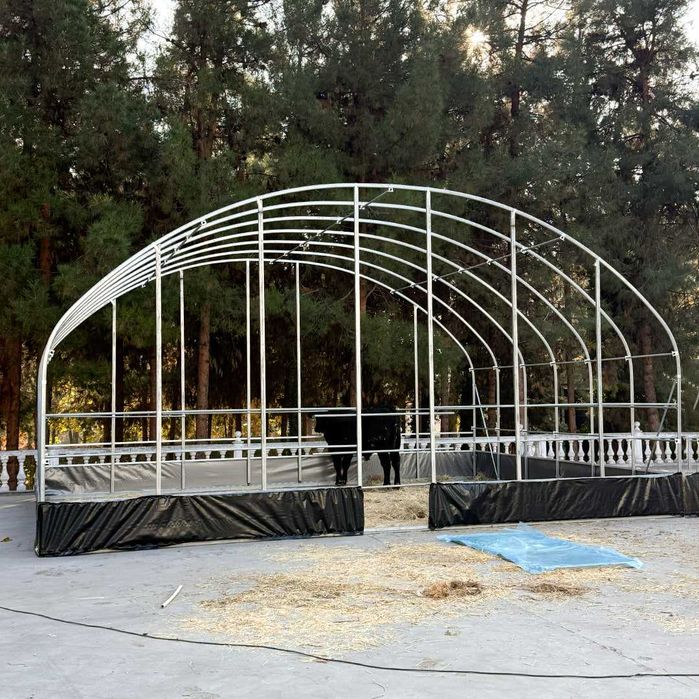 Koreya issiqxonalari, issiqxona uchun materiallar