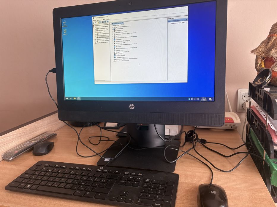 Моноблок hp pro one core i5 7500
