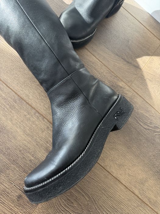 Сапоги ботфорты