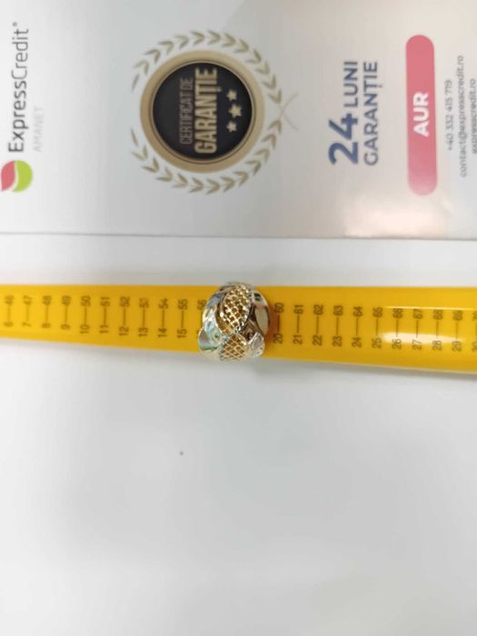 (Ag33) Inel Aur 14K Garantie 2 ani
