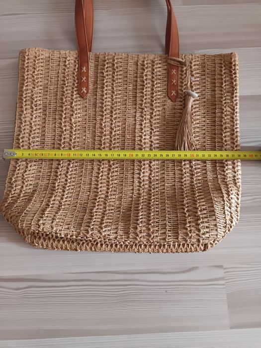 Плетена дамска чанта