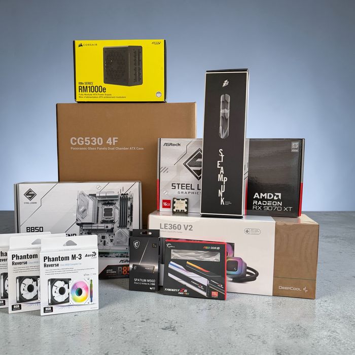 Лизинг! 7800X3D | RX 9070 XT | 32 RAM