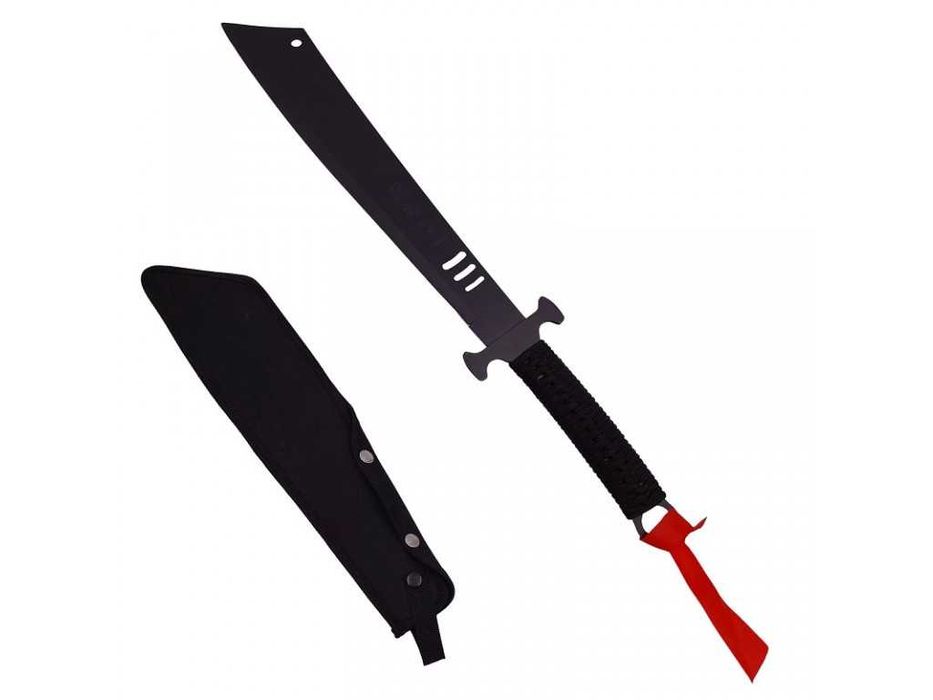 Мачете  в два варианта - черно или сребристо с текстилен калъф