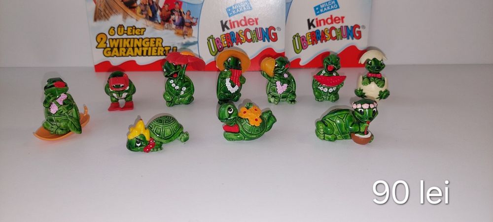 Colecții Kinder Ferrero anii 90'