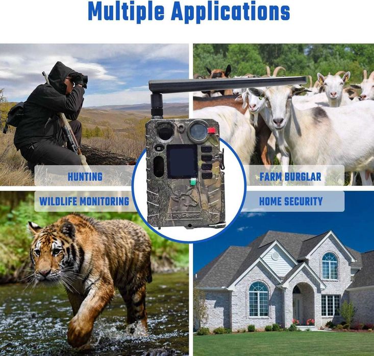 Camera de Vanatoare Bolyguard BG410 MS 37MP, 4K GSM, Night Vision