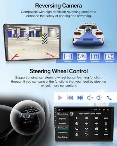 Ново Android 13 CarPlay Радио за Kia Picanto 2011–2017 + Камера кола