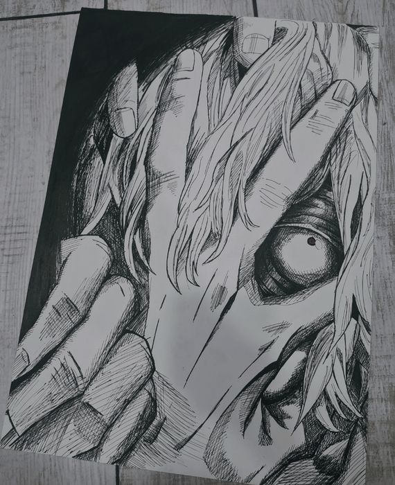 Аниме рисунки на а3