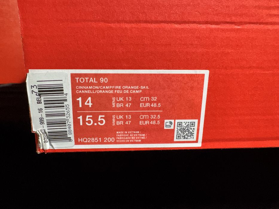 Оригинални! Nike Total 90 - 47.5,48.5 Shoemag