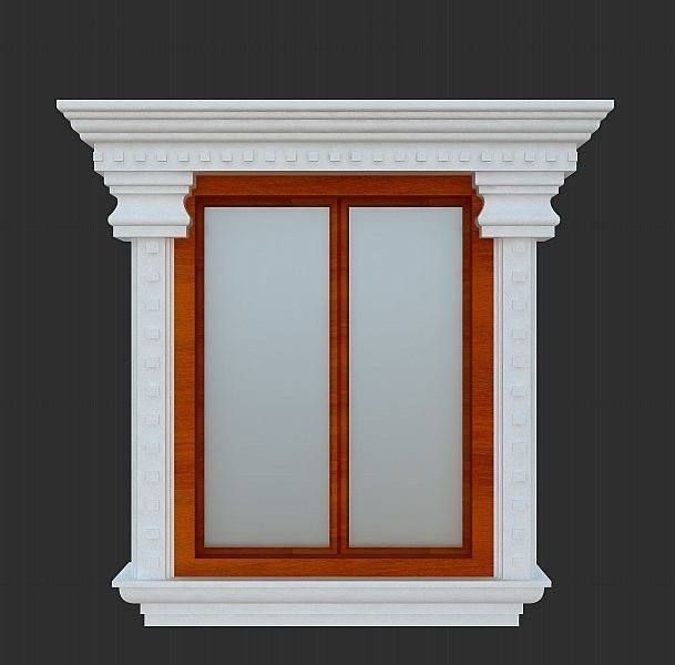 Декор тяга фасад.