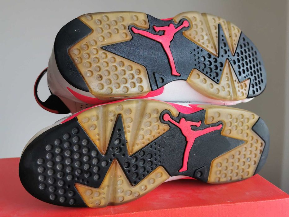 Air Jordan 6 Retro "White Infrared" (2014) | Размер 42.5 | ТОП състояние