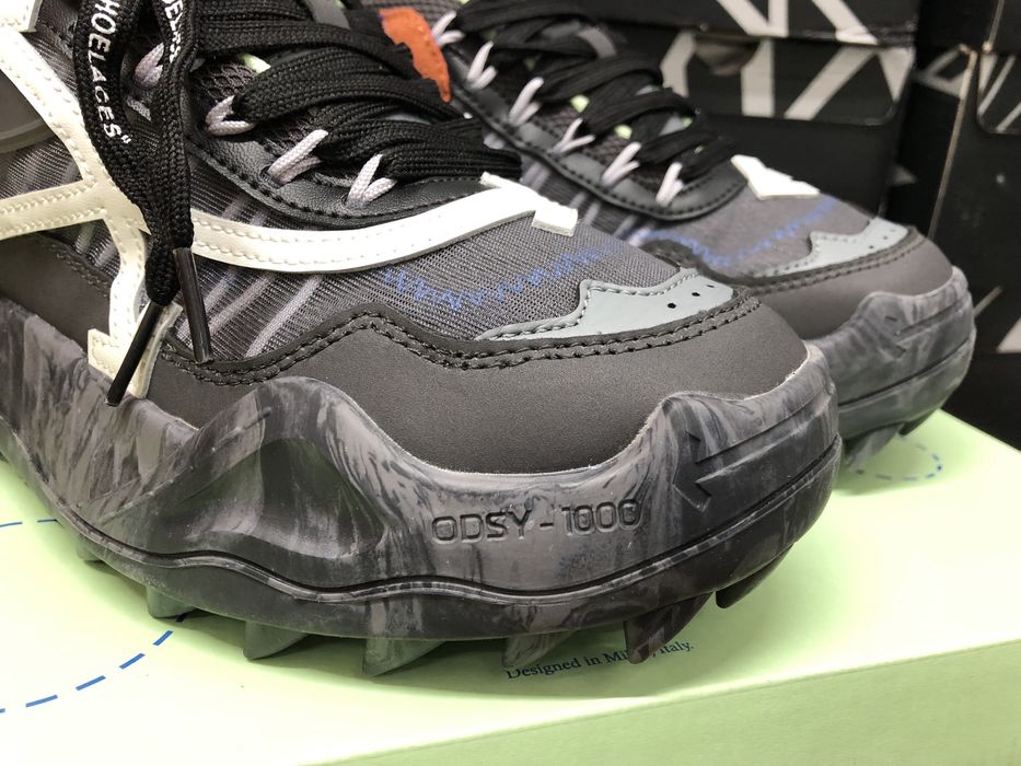 Off White Odsy Black Grey Dark Grey Verificare Livrare Calitate Premium