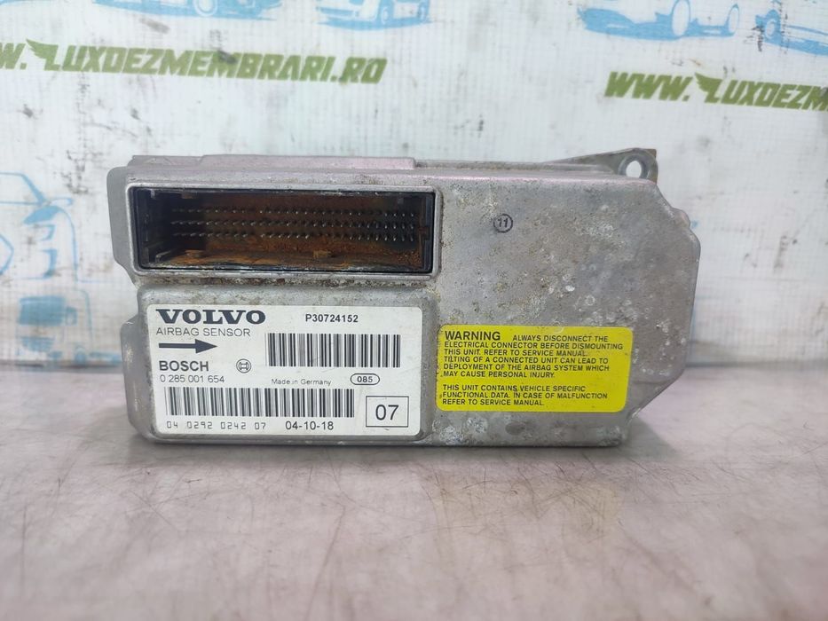 Calculator airbag 0285001654 Volvo XC90 1 [2002 - 2006]