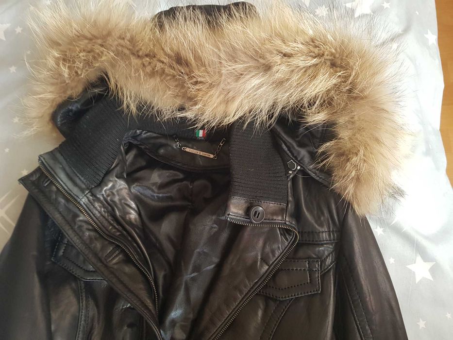 Дамско кожено яке