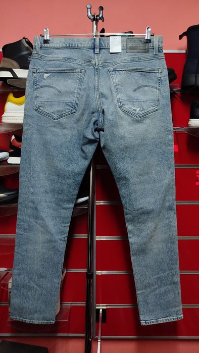 Оригинални дънки G-Star Raw 3301 W33 , W34 , W36 Slim нови мъжки светли