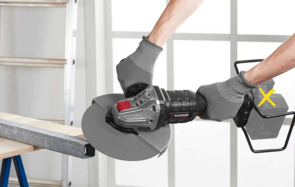 Flex Polizor unghiular Parkside Performance 230mm 2x 20V