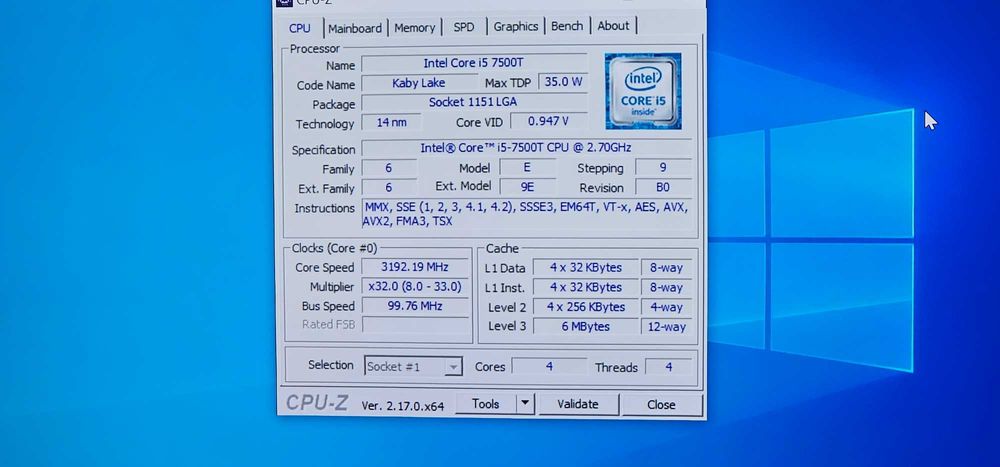 vand miniuniate pc i5 gen 7 ssd nvme 240gb 8gb ram ddr4