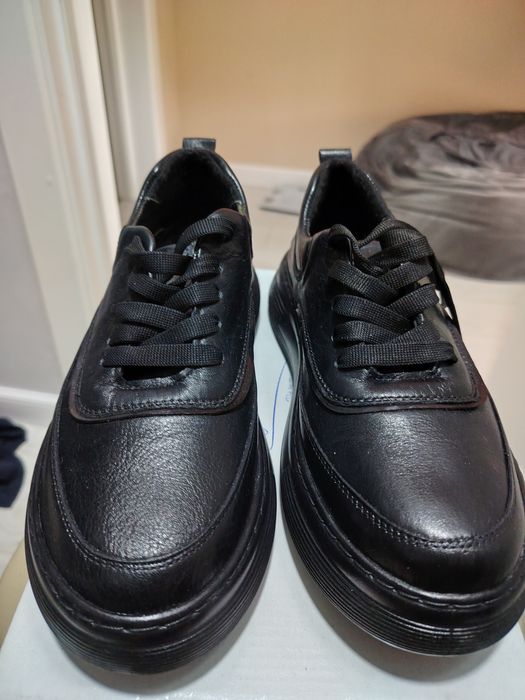 Кожанные ботинки