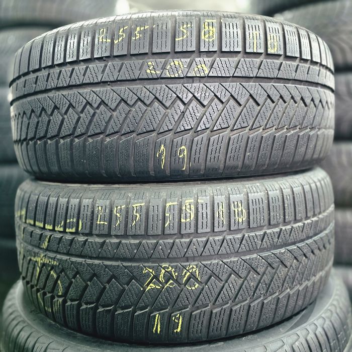 2x 255/55/18 M+S CONTINENTAL 2019 Stare excelentă
