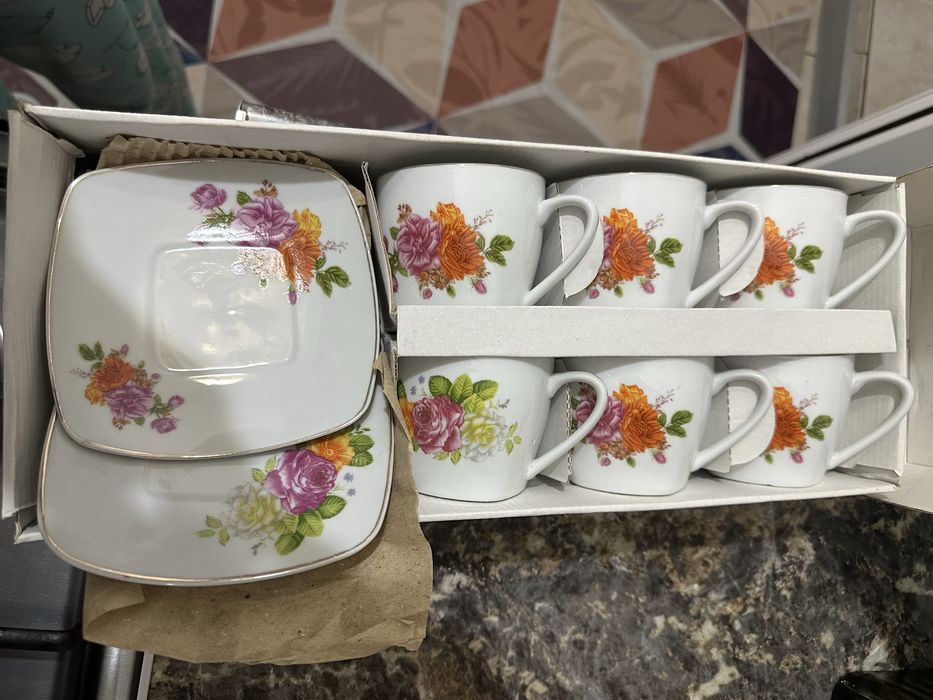 Чайный сервиз, шәй кеселері