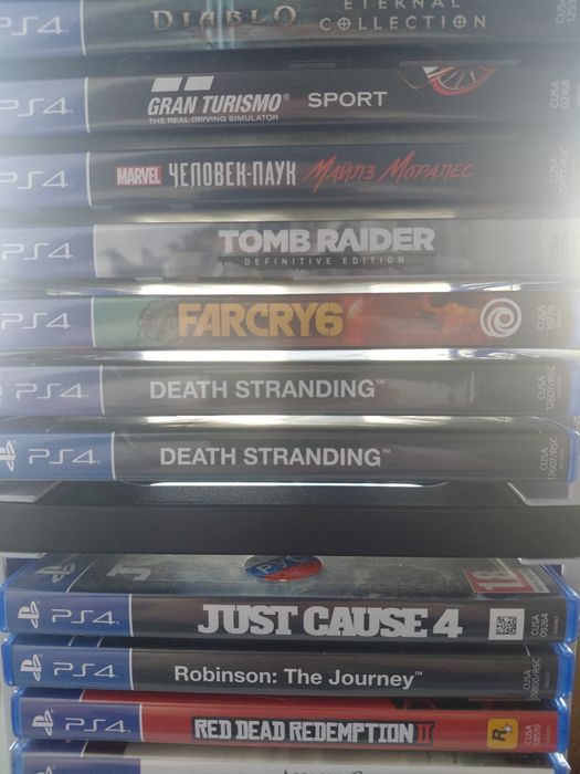Игры PS4 /PS5 / Диски с играми