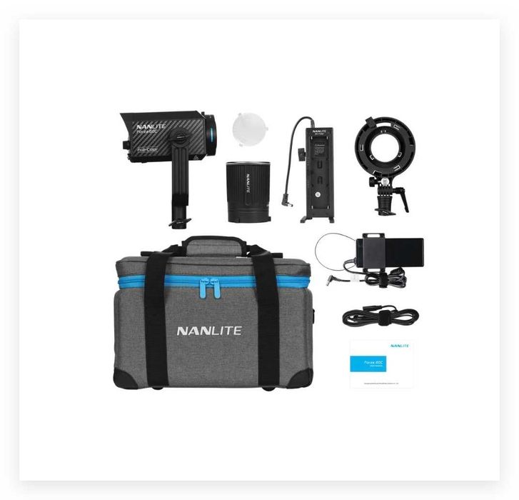 Lampa Led Nanlite Forza 60C RGBLAC + PJ-FMM-36 Projection Attachment 36°