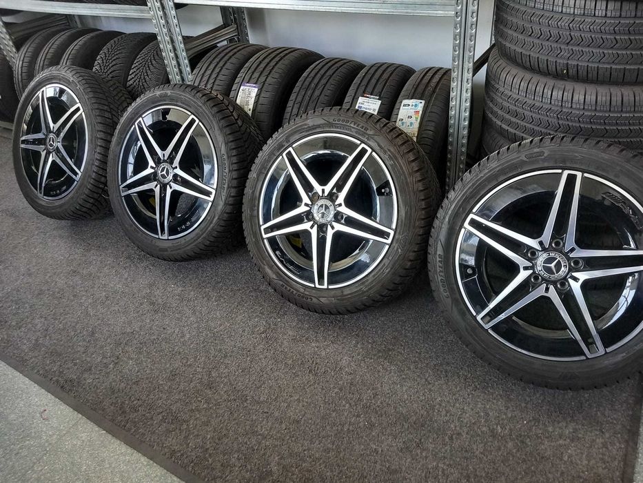 Jante Mercedes W447 Vito V Class Anvelope iarna top GoodYear 245 45 18