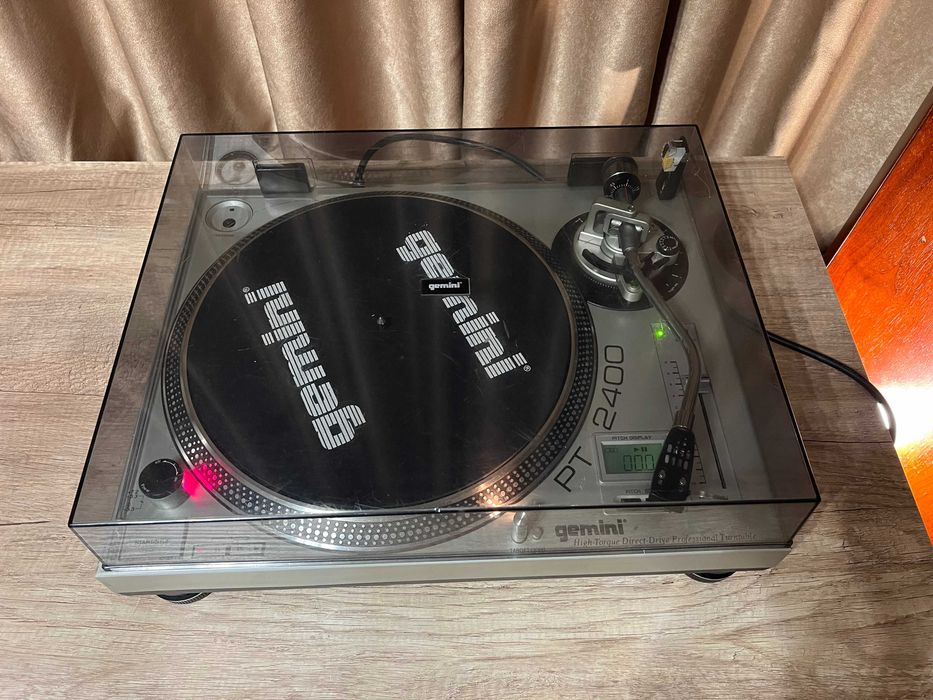 Gemini PT 2000 pick up, HIgh-Torque Direct-Drive Professional Turntable, audio technica