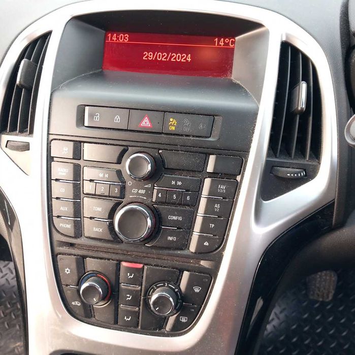 Опел Астра J 1,7 дизел 5-врати сива/Opel Astra J A17DTR 2012 на части