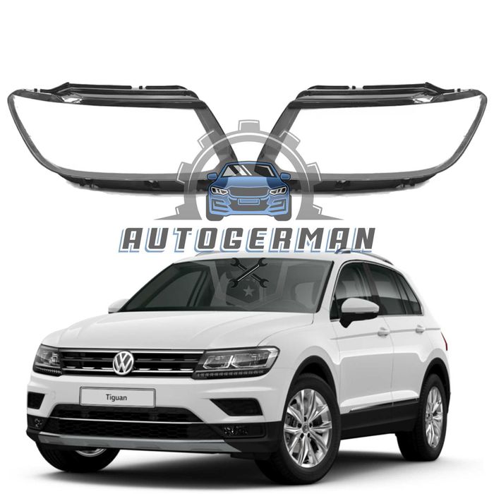 VW Tiguan 2017 капаци за фарове ксенон Xenon Low configuation НОВИ