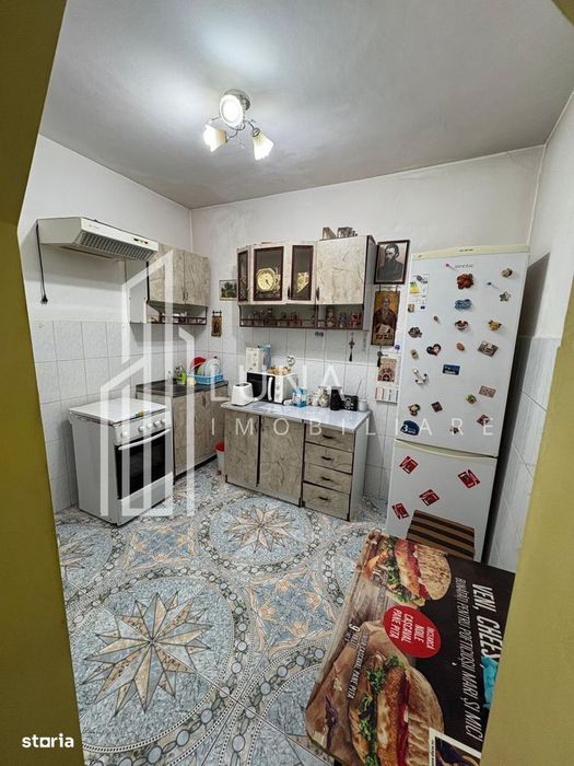 Garsonieră spațioasă | 32 mp + 2 boxe | Parter | Tractorul