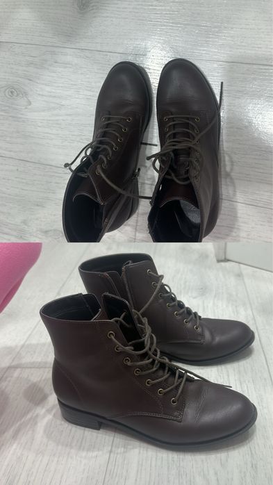 ботинка кожаный……