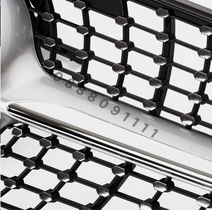 Диамантена решетка за Mercedes W204 C class 2007-2014