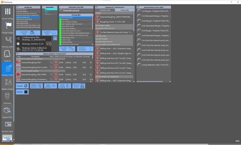 Millbox 2025 + HyperDent 2025 + Inlab CAM + Cerec5 + WorkNC + B4D iBar